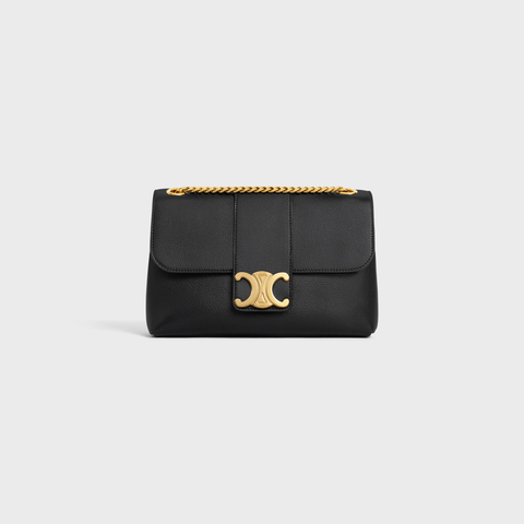 MEDIUM CELINE VICTOIRE BAG IN SUPPLE CALFSKIN BLACK - Image 1